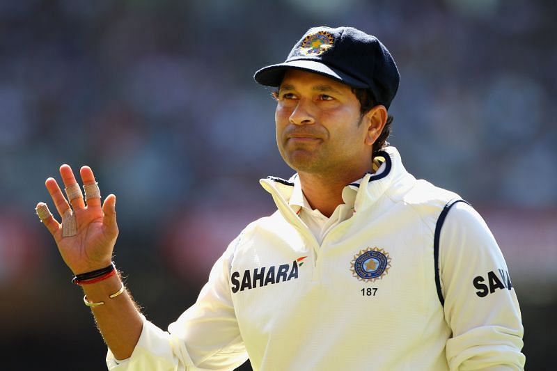 Sachin Tendulkar is known to be superstitious