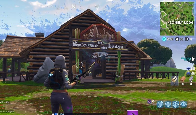 Lonely Lodge was a popular Chapter 1 POI that has yet to return, but may eventually. Image via Epic Games