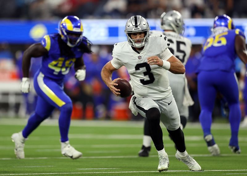 Las Vegas Raiders decided to hold on to Nathan Peterman, placing third on the QB Depth Chart.