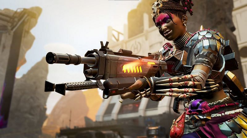 Apex Legends introduces a new weapon in Season 10 - Rampage LMG (Image via EA)
