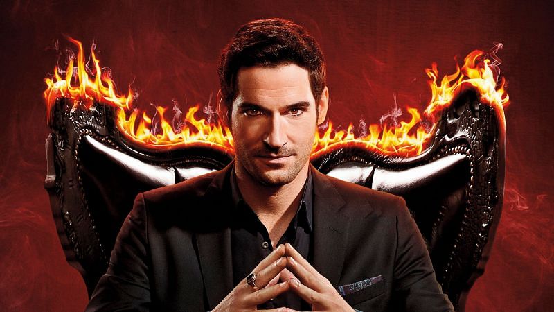 Lucifer Morningstar as the Lord of Hell (Image from Netflix)
