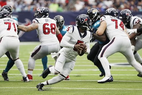 Houston Texans quarterback Tyrod Taylor