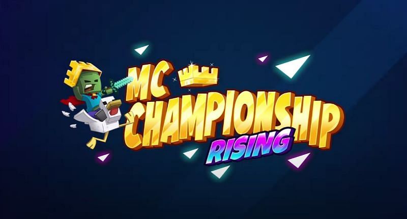 The logo for the brand new upcoming event: Minecraft Championship Rising (Image via Noxcrew)