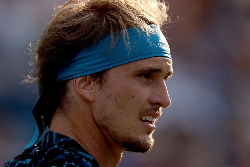 Alexander Zverev at the Western & Southern Open.