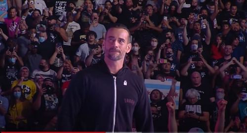 CM Punk arrived in AEW at Rampage: The First Dance