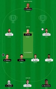 IRE vs ZIM 1st ODI Dream11 Fantasy Tip #1