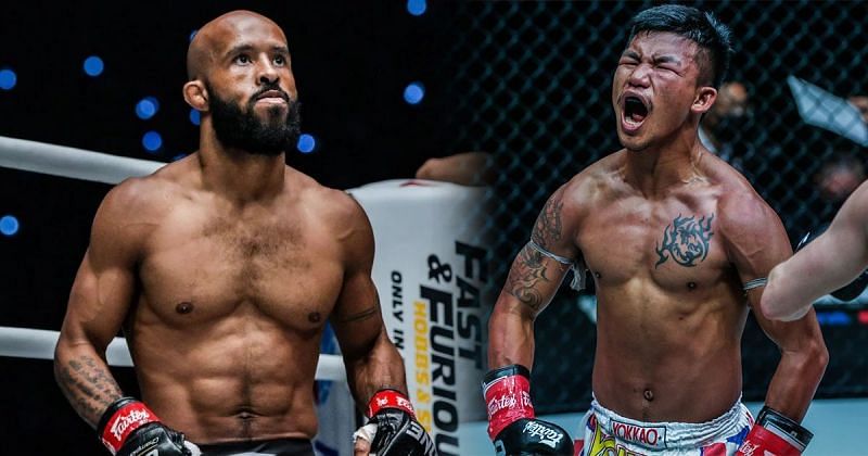 Demetrious Johnson (left), Rodtang Jitmuangnon (right) [Images courtesy of ONE Championship]