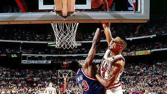 Big Pat Ewing caught a few bad ones from &lt;a href=&#039;https://www.sportskeeda.com/basketball/michael-jordan&#039; target=&#039;_blank&#039; rel=&#039;noopener noreferrer&#039;&gt;Michael Jordan&lt;/a&gt; and Scottie Pippen