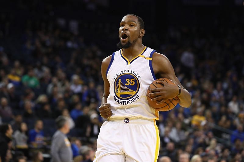 Kevin Durant (with the Golden State Warriors) is the joint highest-rated player in NBA 2K22