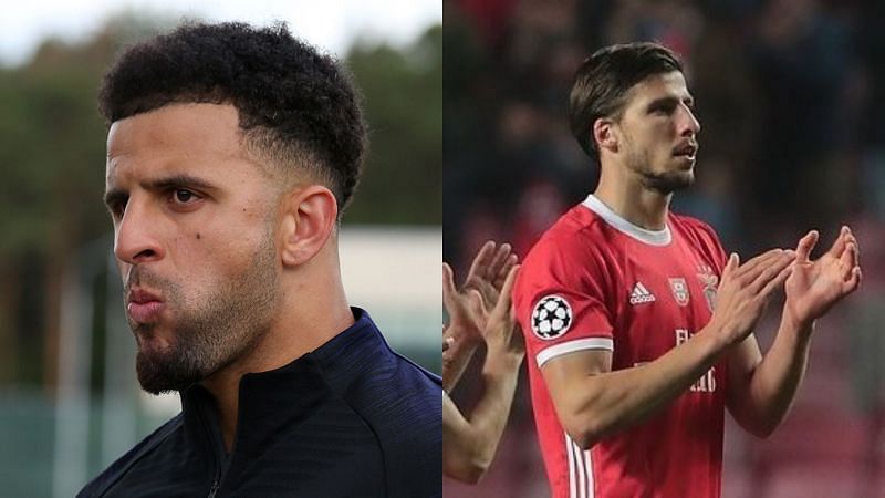 Kyle Walker and Ruben Dias of Manchester City (Images via Wikipedia)