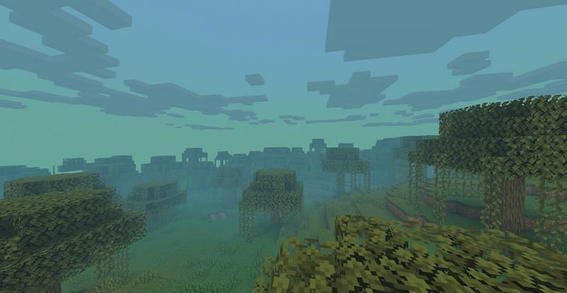 The swamp biome (Image via Minecraft/CurseForge)