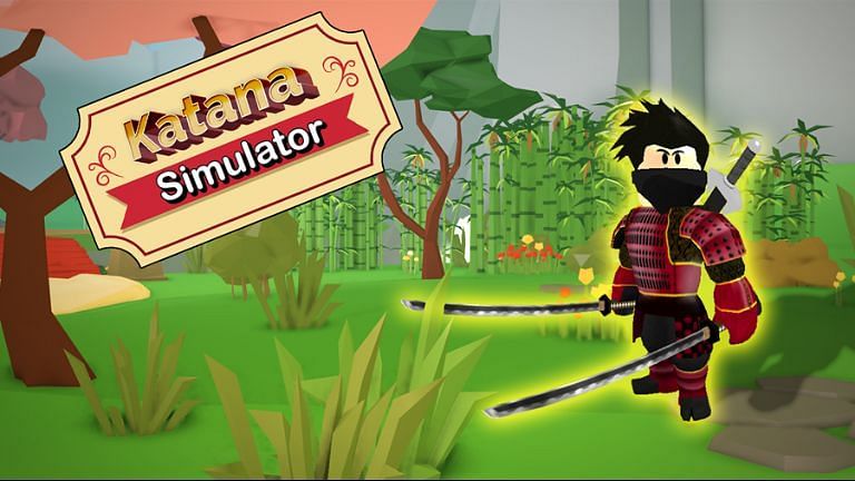 A featured image for Katana Simulator. (Image via Roblox Corporation)