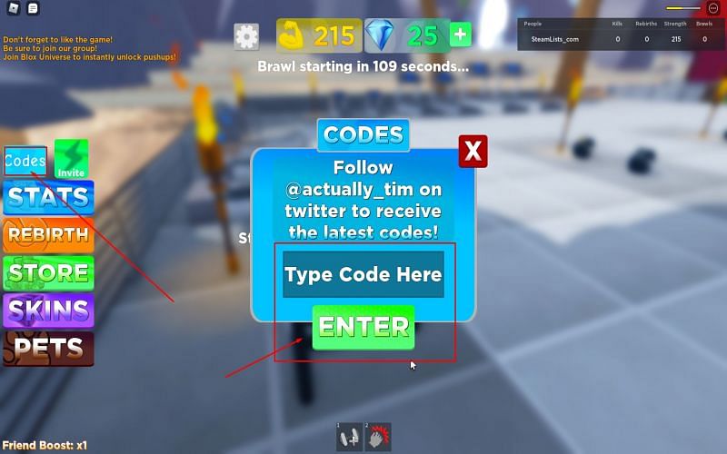 Roblox Lift Legends Simulator Codes (September 2021)