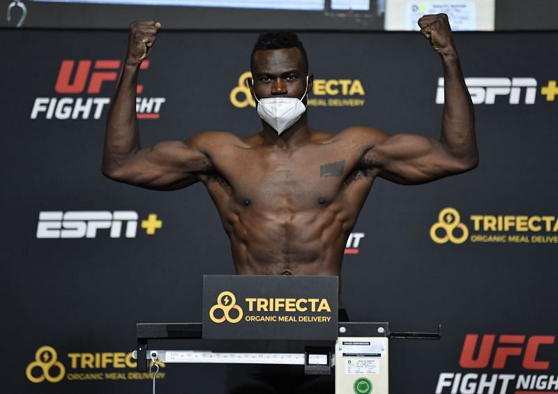 Uriah Hall holds a record of 17-10