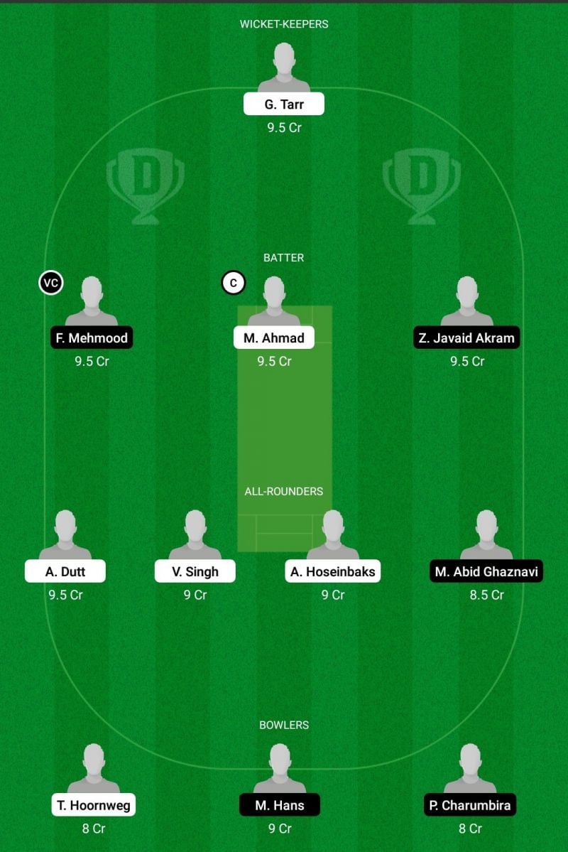 SPC vs VVV Dream11 Team - 2