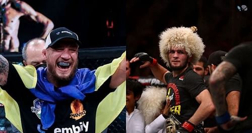 Austin Vanderford has bravely compared Yaroslav Amosov with UFC lightweight GOAT Khabib Nurmagomedov (via: @s_amoskin on Instagram)