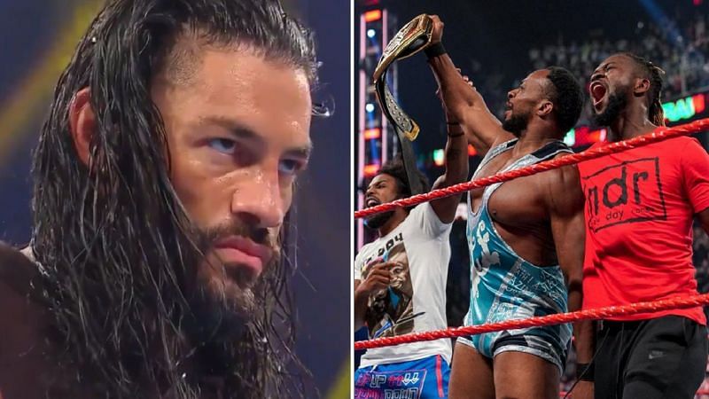 Universal Champion Roman Reigns and The New Day