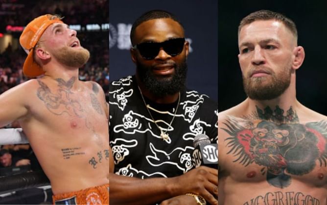 Tyron Woodley uses 'Sleepy McGregor' meme while lobbying for a rematch against Jake Paul