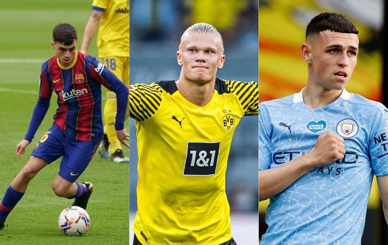 Some of the best signings for FIFA 22 career mode (Images via La Liga, Bundesliga, and Premier League)