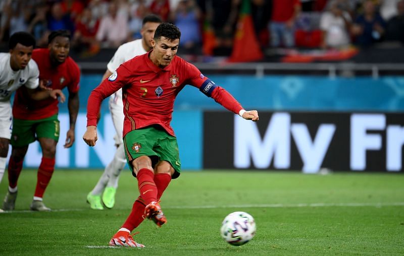 Cristiano Ronaldo is now the all-time international top scorer. (Photo by Franck Fife - Pool/Getty Images)