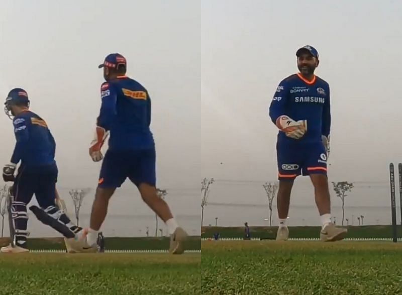 Parthiv Patel and Ishan Kishan ( Courtesy: Mumbai Indians Instagram)