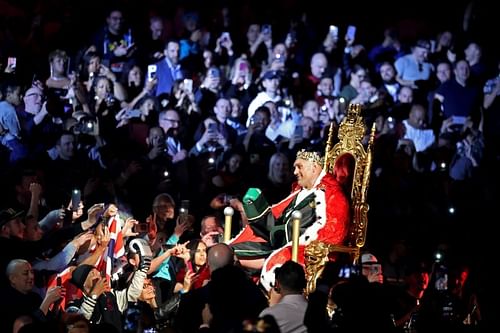 Deontay Wilder v Tyson Fury at the MGM Grand Garden Arena in Las Vegas