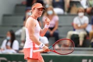 Tamara Zidansek at the 2021 French Open .