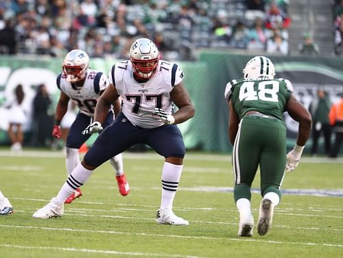 New England Patriots offensive tackle Trent Brown