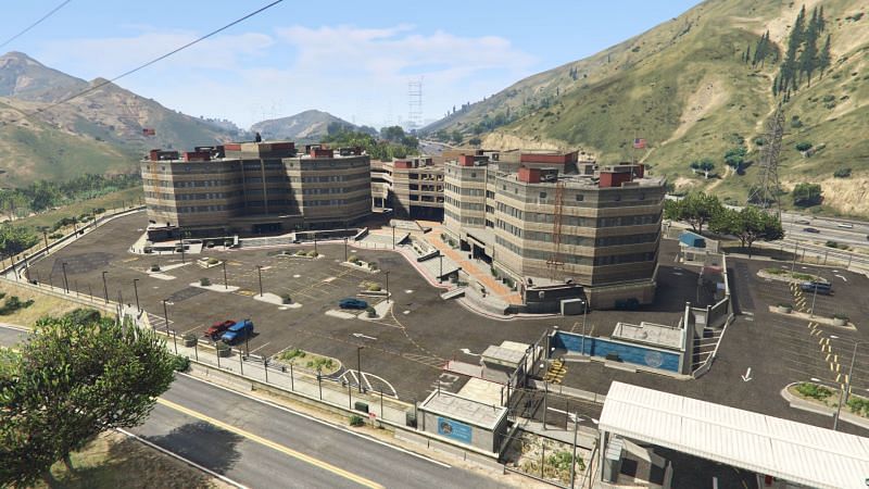 The NOOSE HQ is also called the Los Santos Government Facility (Image via Rockstar Games)