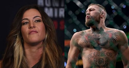 Miesha Tate (Left), Conor McGregor (Right)