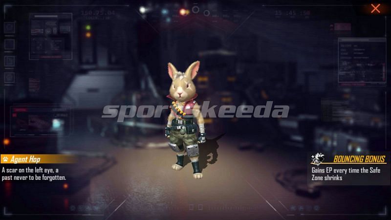 Agent Hop will help players gain EP went the safe zone shrink (Image via Free Fire)