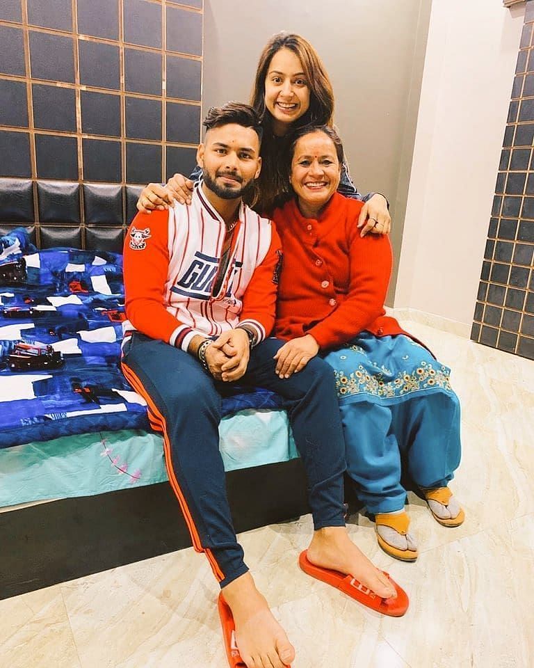 Rishabh Pant's Family - Father, Mother, Sister