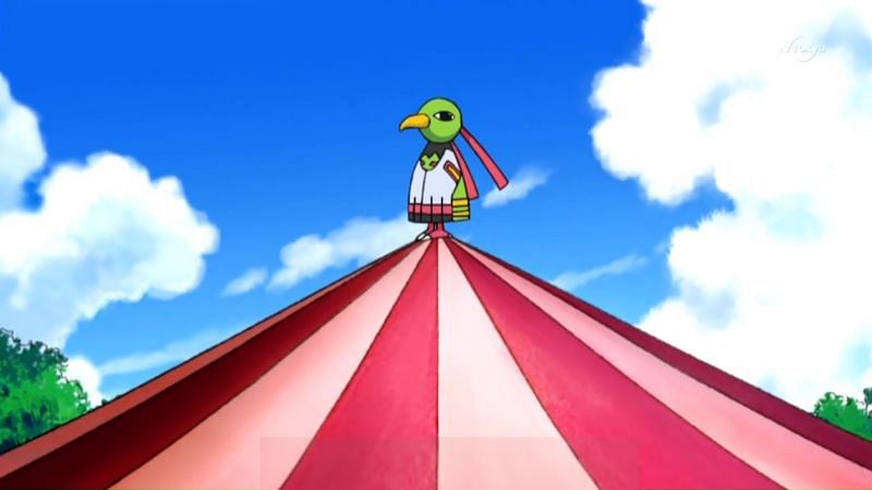 Xatu as it appears in the Pokemon anime (Image via The Pokemon Company)