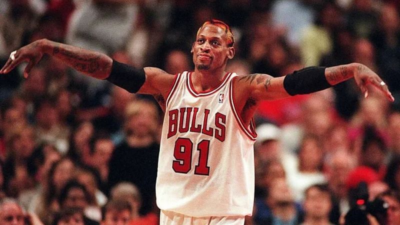 Dennis Rodman with the Chicago Bulls [Source: Marca]