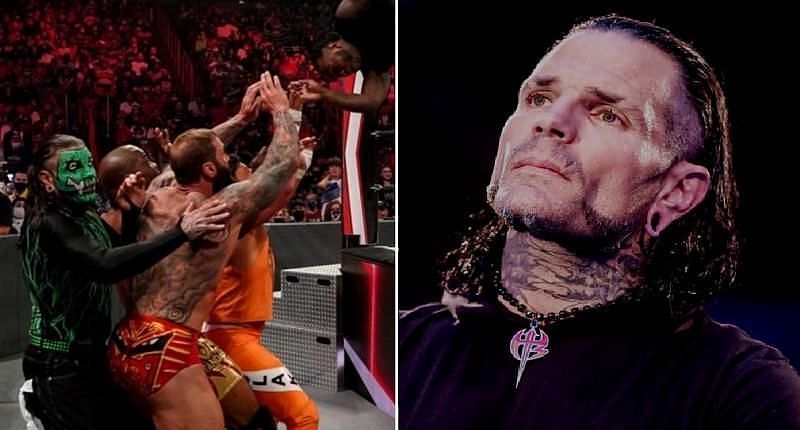 Jeff Hardy was seen chasing the 24/7 title on Monday Night RAW
