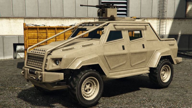 GTA Online features a number of great armored cars (Image via GTA Wiki)