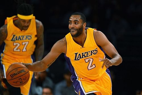 Wayne Ellington with the LA Lakers in 2014.