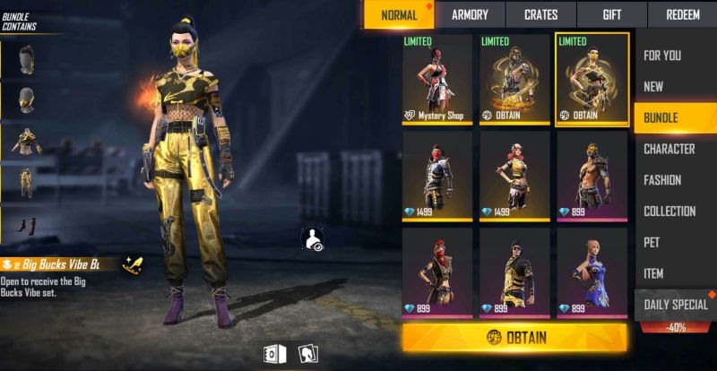 Skin Dreamy Club Bundle Free Fire, Cool Looks on FF! – Online Game News