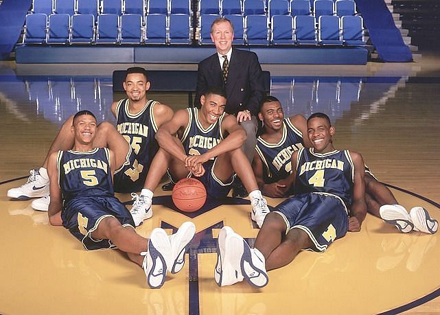 The 5X&#039;s and Head Coach Steve Fisher (Photo:Jodi Buren/SI)