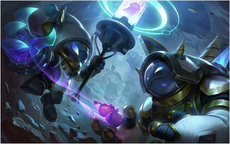 Astronaut Veigar&#039;s stun animation seems to be bugged (Image via League of Legends)