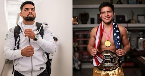 Kelvin Gastelum (left), Henry Cejudo (right) [Images Courtesy: @kgastelum @henry_cejudo on Instagram]