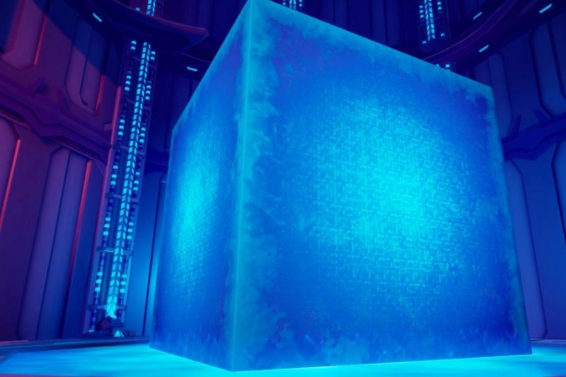 Where Is The Blue Cube In Fortnite Where is the Blue Cube "Blevin" located in Fortnite Chapter 2 Season 8?