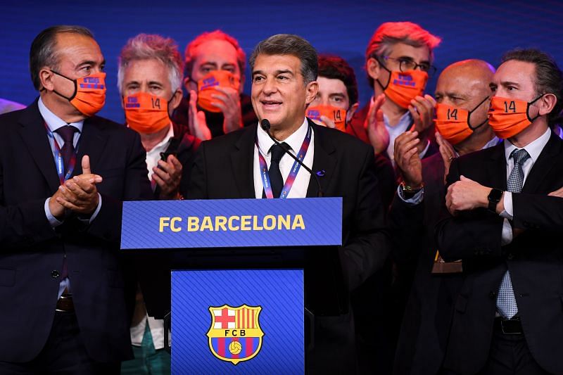 FC Barcelona president Joan Laporta. (Photo by David Ramos/Getty Images)