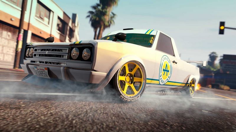 The Warrener HKR is the slowest car from this update (Image via Rockstar Games)