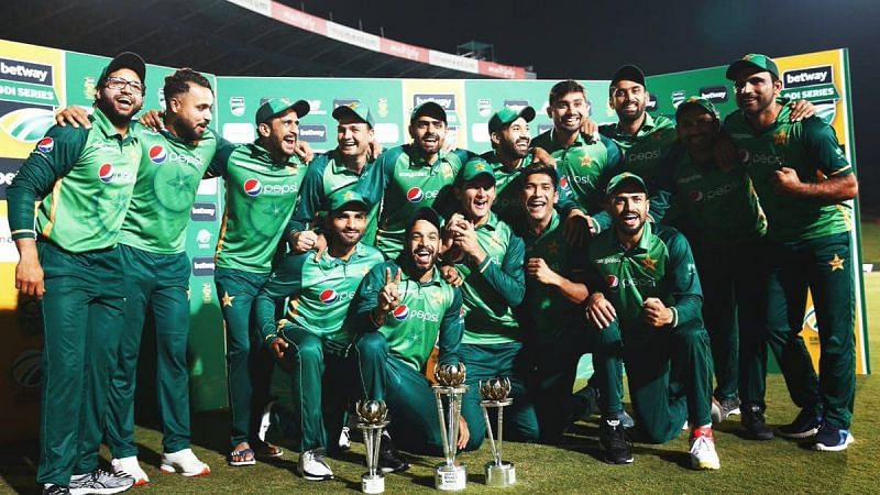 Pakistan cricket team. (Credits: Twitter)