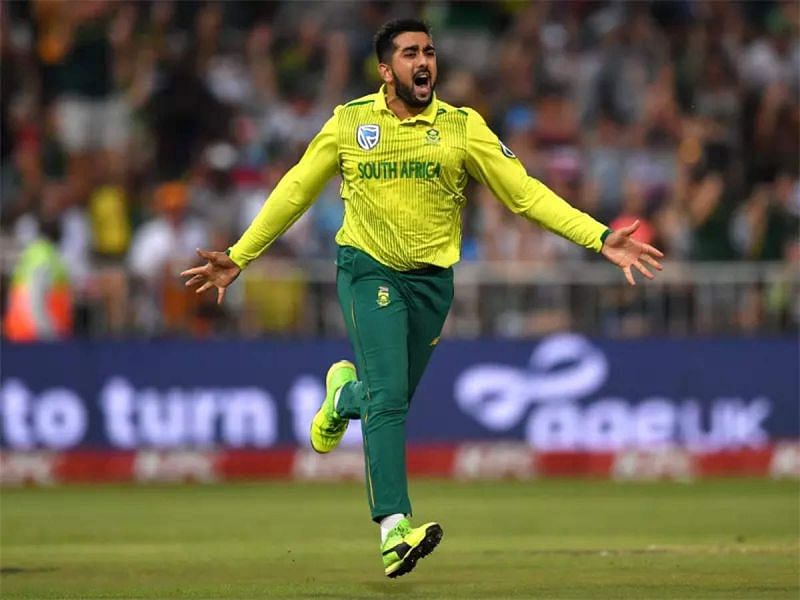 Tabraiz Shamsi is ranked first among the bowlers in T20I cricket