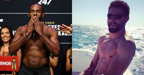 Jon Jones (left) & Carlos Condit (right) [Right Image Courtesy: @carloscondit on Instagram]