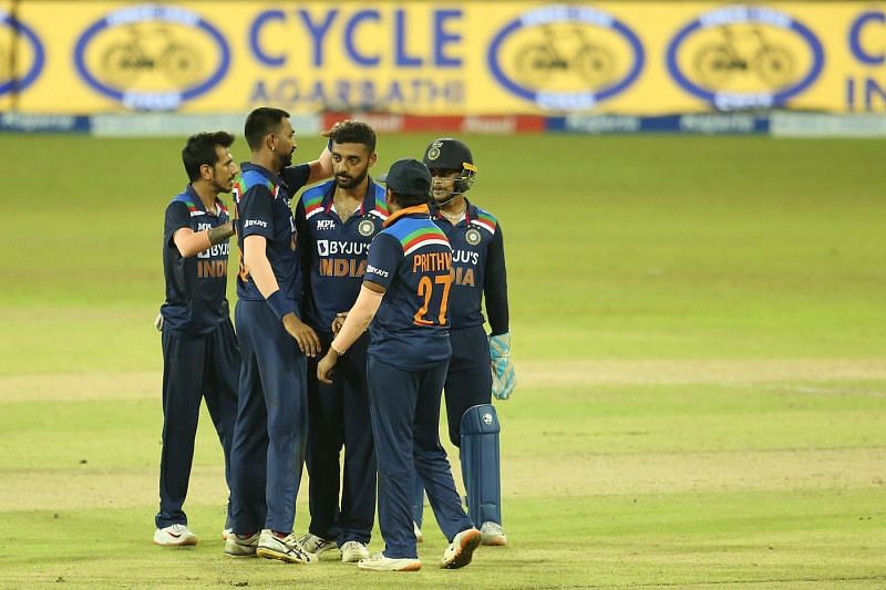 Varun Chakravarthy played in all three matches of the T20I series against Sri Lanka (PC: ESPN Cricinfo)
