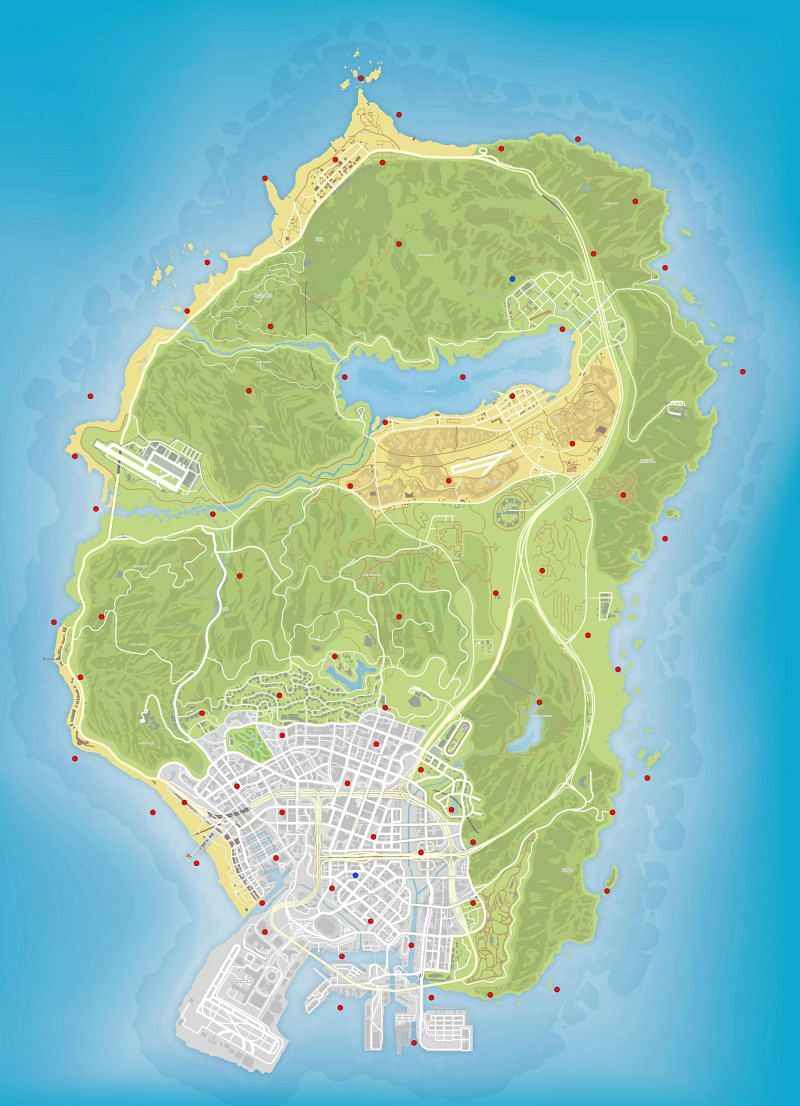 There used to be 76 Peyote Plants in GTA Online (Image via GTA Wiki)