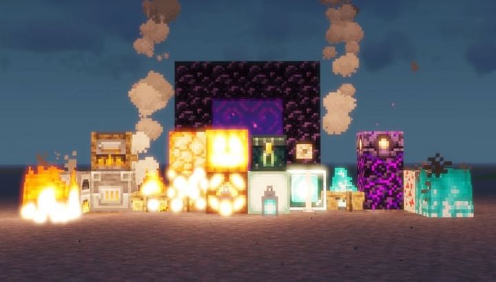 what are the brightest light sources in minecraft